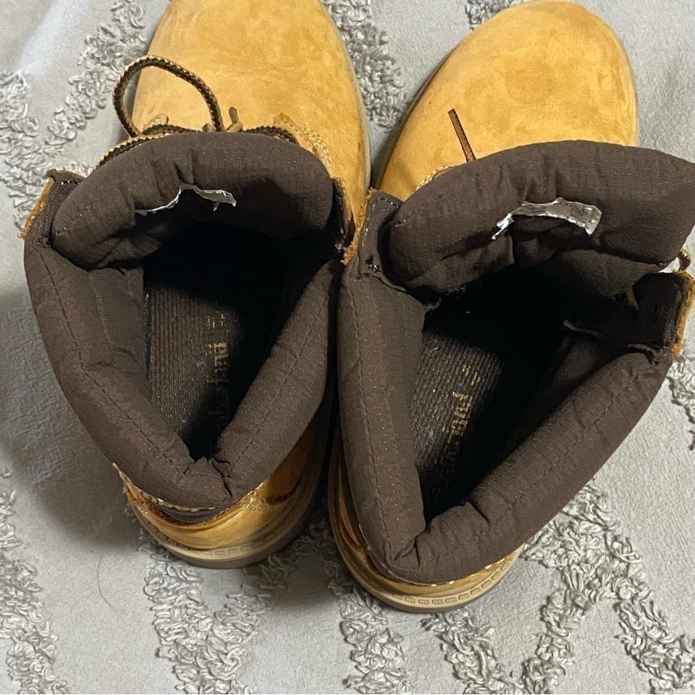 𝅺timberland Youth 6” Quilt Boot size 3 (35) - Picture 10 of 12